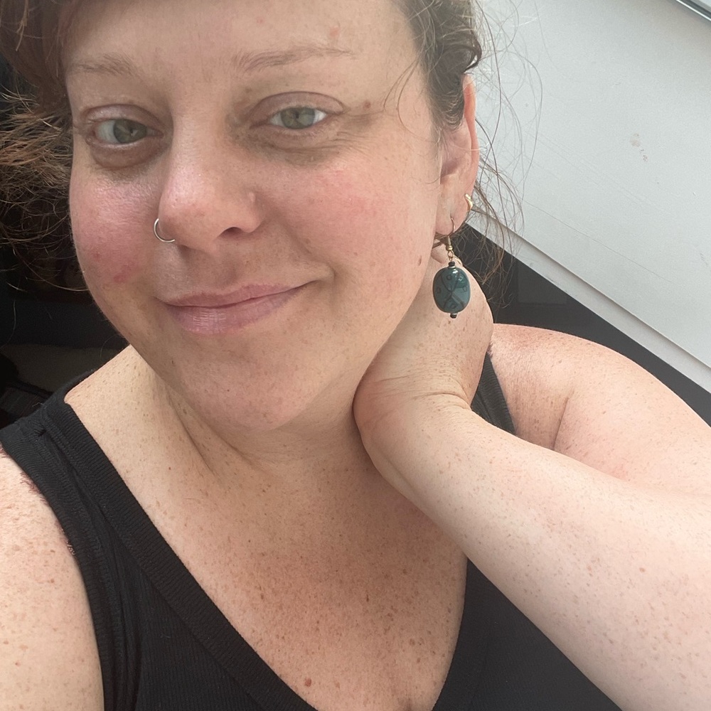 Kazuri Handmade Ceramic Earrings